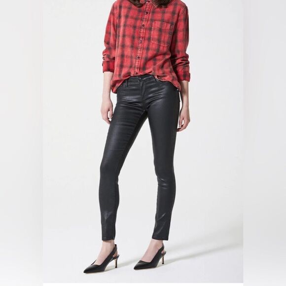 Adriano Goldschmied The Farrah High Rise  Skinny Ankle Jeans - Picture 5 of 9